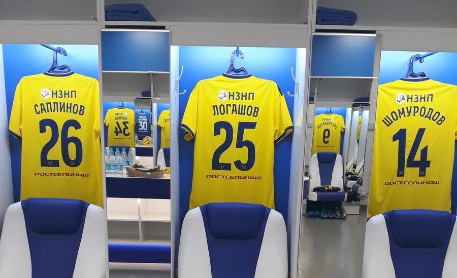 Раздевалка «Ростова»