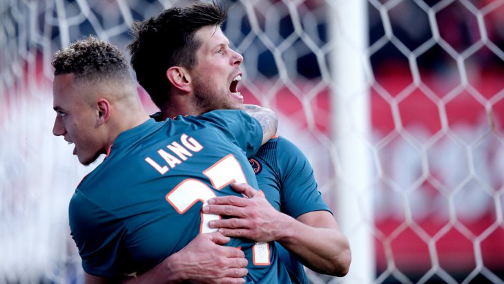 Ноа Ланг и Клас-Ян Хунтелар