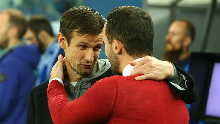 Сергей Семак и Доменико Тедеско