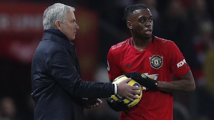 Жозе Моуринью и Аарон Ван-Биссака