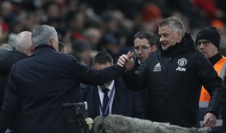 Жозе Моуринью и Уле-Гуннар Сульшер