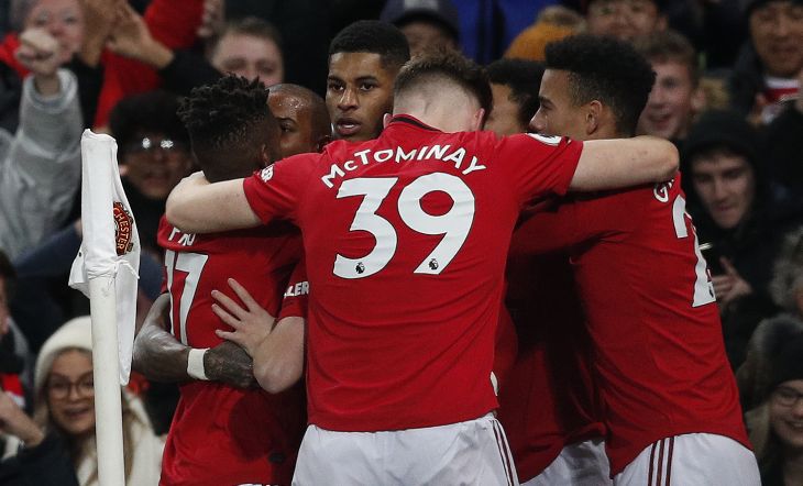 Игроки «МЮ»