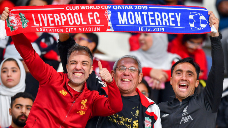 Фанаты «Ливерпуля»