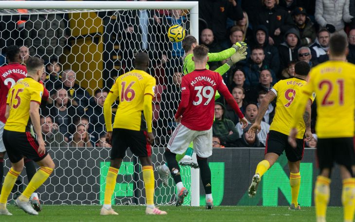 Момент «ляпа» де Хеа