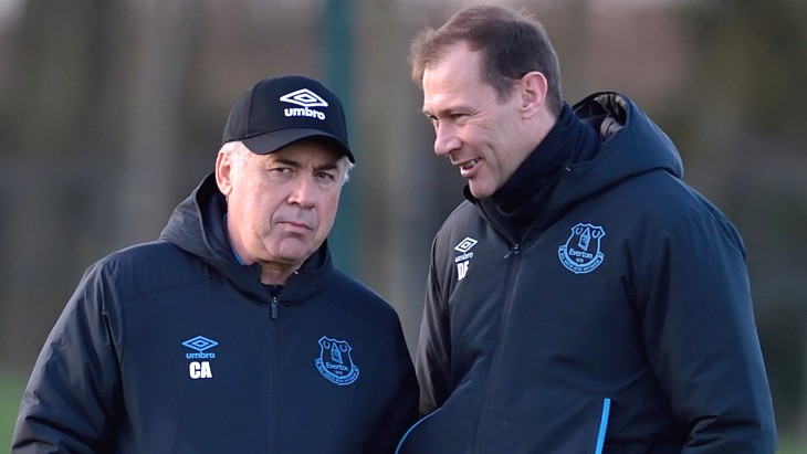 Карло Анчелотти и Данкан Фергюсон