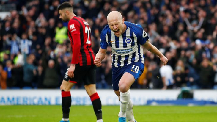 «Брайтон» забил по голу в каждом из таймов