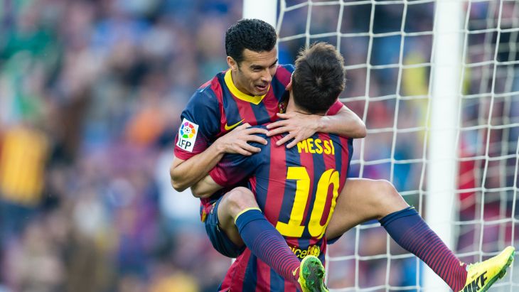 Педро и Лионель Месси