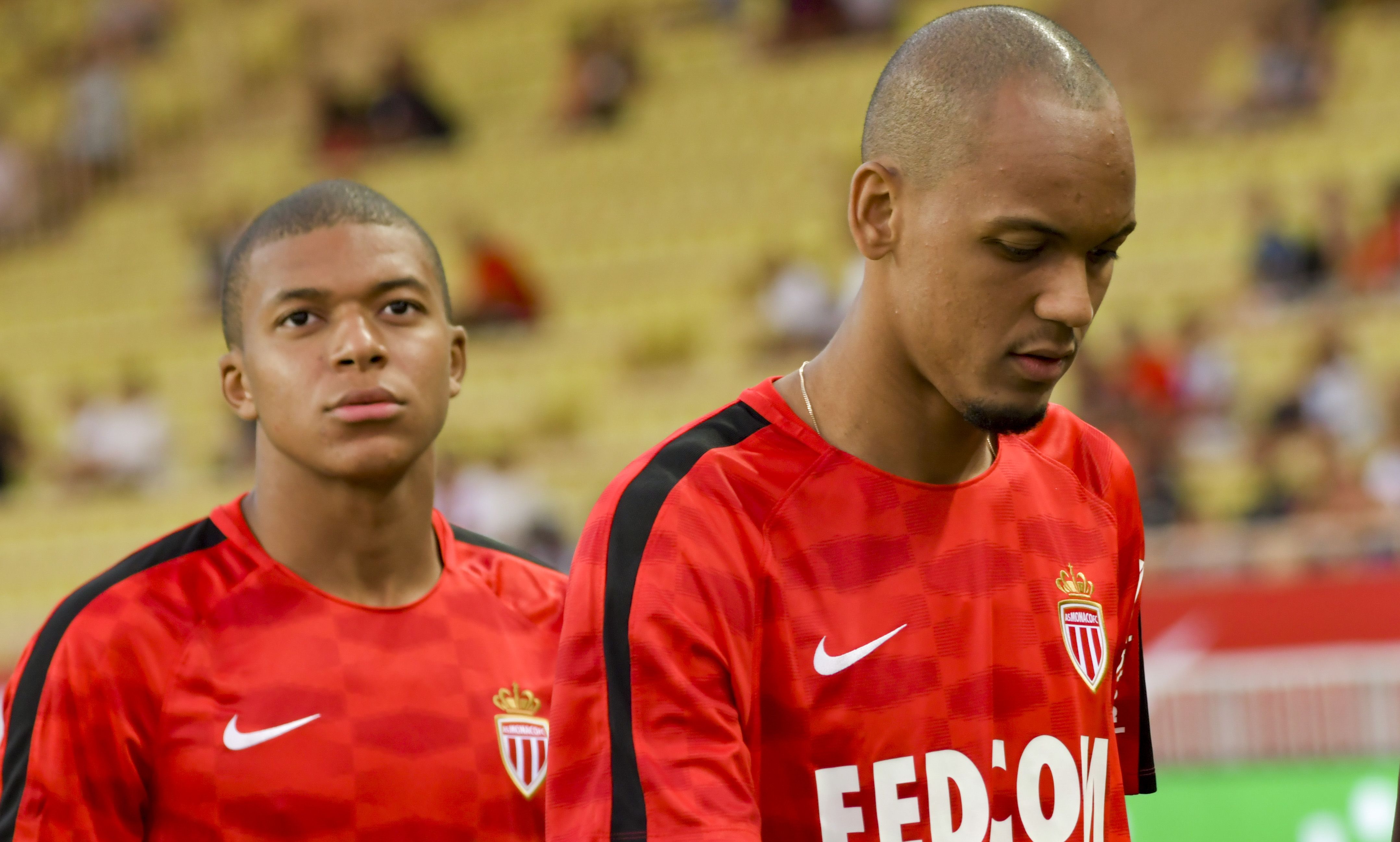 Килиан Мбаппе и Фабиньо