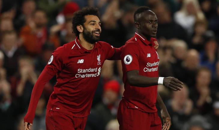 Мохамед Салах и Садио Мане