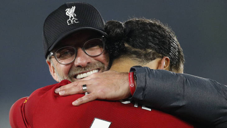 Юрген Клопп и Вирджил ван Дейк