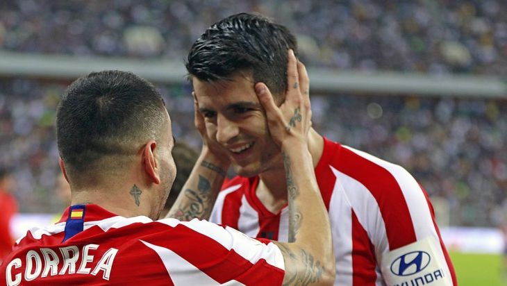 Анхель Корреа и Альваро Мората