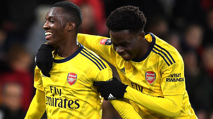 Эдвард Нкетиа и Букайо Сака