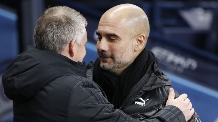 Уле-Гуннар Сульшер и Пеп Гвардиола