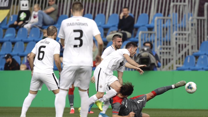 Фрагмент матча