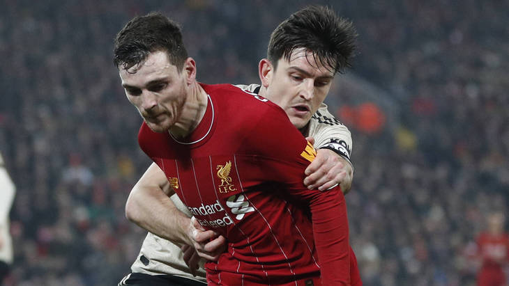 Эндрю Робертсон и Гарри Магуайр