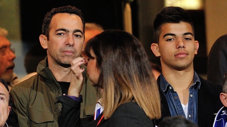 Юрий Джоркаефф с сыном Оаном