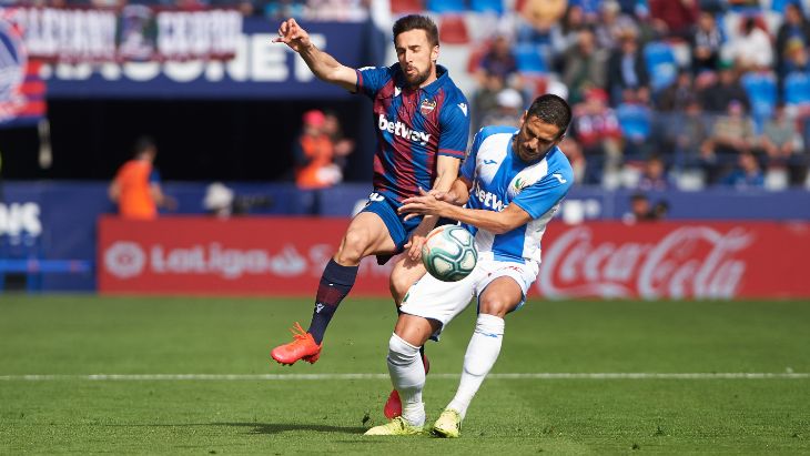 «Леванте» находится в середине таблицы