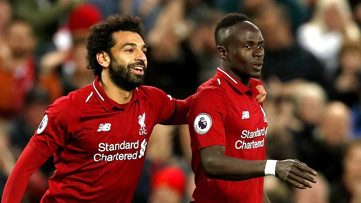 Мохаммед Салах и Садио Мане