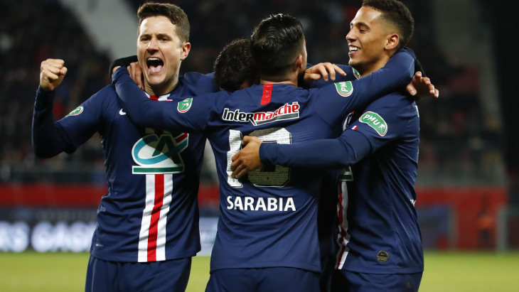 Футболисты ПСЖ