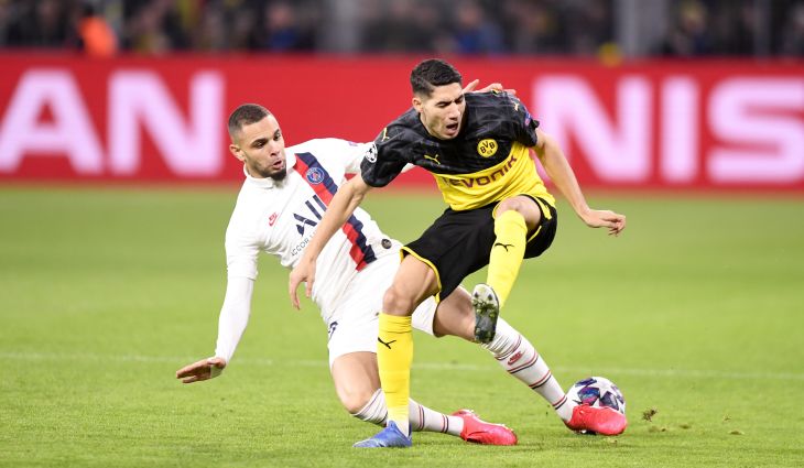 Ашраф Хакими и Левен Кюрзава