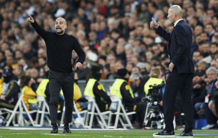 Пеп Гвардиола и Зинедин Зидан