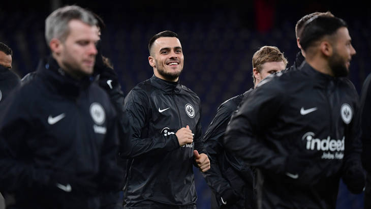 Футболисты «Айнтрахта»