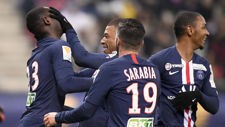 Футболисты «Пари Сен-Жермен»