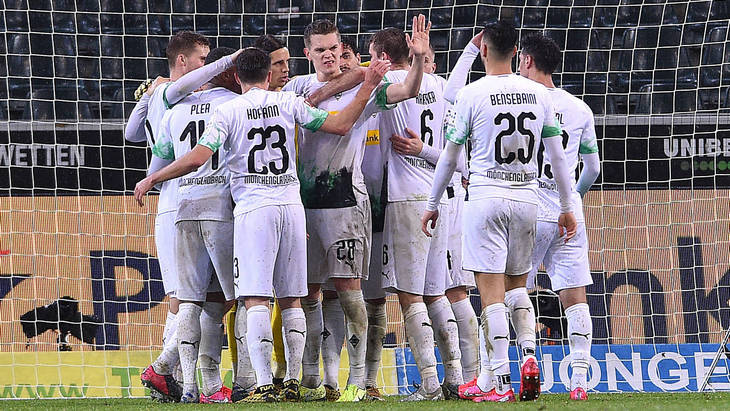 Футболисты менхенгладбахской «Боруссии»