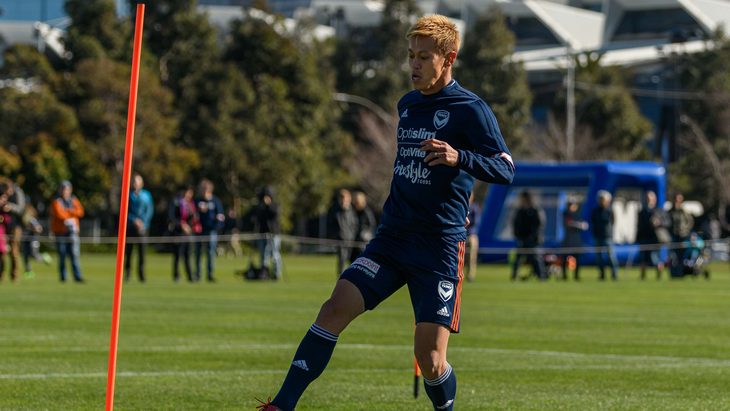 Кэйсукэ Хонда когда-то играл за «Мельбурн Виктори»