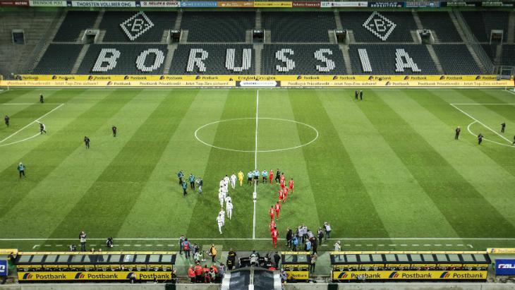Матч без зрителей перед закрытием Бундеслиги
