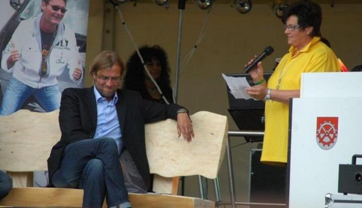 Юрген Клопп на специальной церемонии в Глаттене