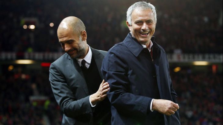 Пеп Гвардиола и Жозе Моуринью