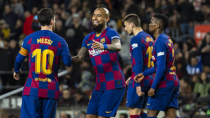 На данный момент лидирует «Барселона»