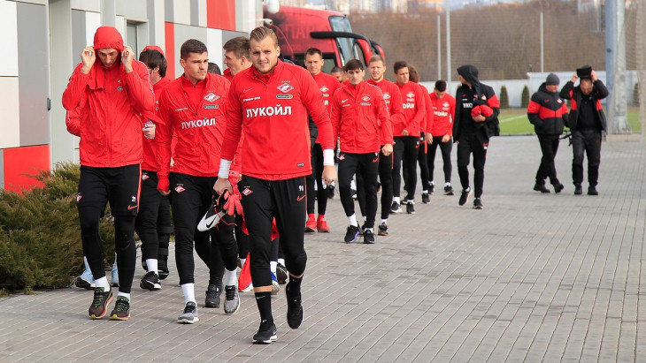 Футболисты «Спартака»