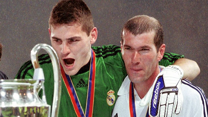 Икер Касильяс и Зинедин Зидан