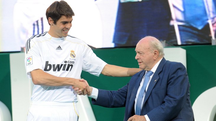 Кака и Альфредо Ди Стефано