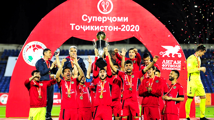 «Истиклол» празднует победу в Суперкубке