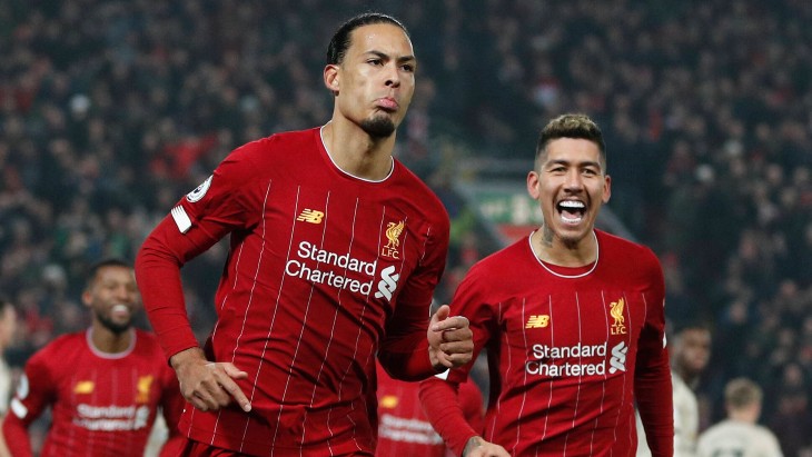 Вирджил ван Дейк и Роберто Фирмино