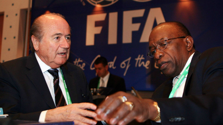 Зепп Блаттер и Джек Уорнер