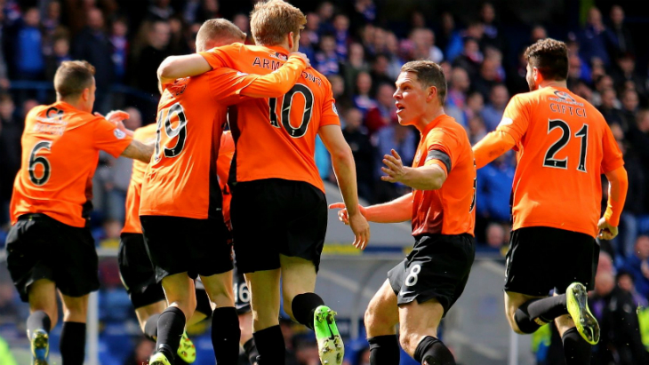 «Данди Юнайтед» стал победителем Чемпионшипа