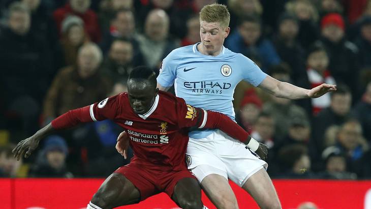 Садио Мане и Кевин Де Брейне