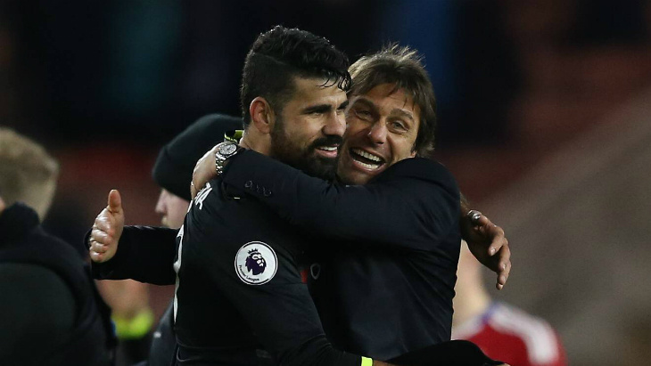 Диего Коста против Антонио Конте