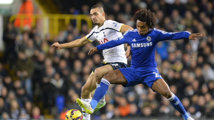 Набиль Бенталеб против «Тоттенхэма»