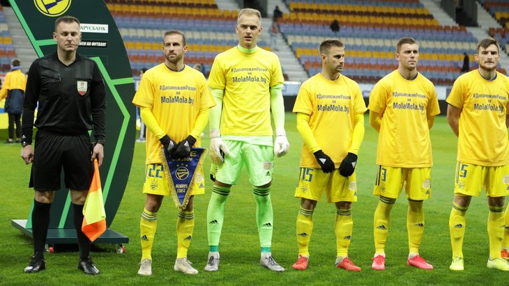 Футболисты БАТЭ