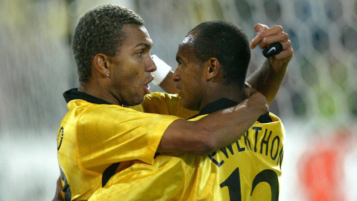 Марсио Аморозо и Эвертон