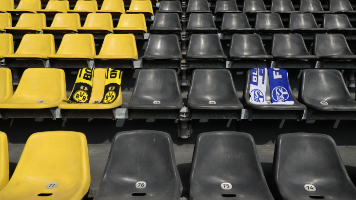 «Рурское дерби» пройдет при пустых трибунах