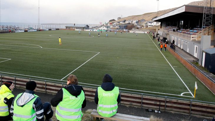 Матч между «АБ Аргир» и «Викингуром»