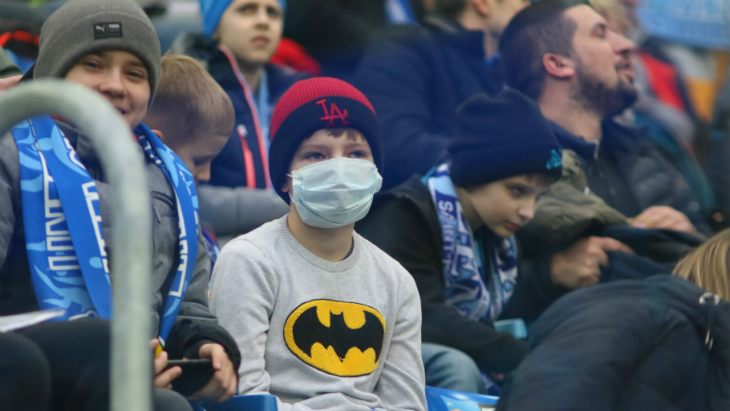 Последний матч РПЛ, на котором были болельщики