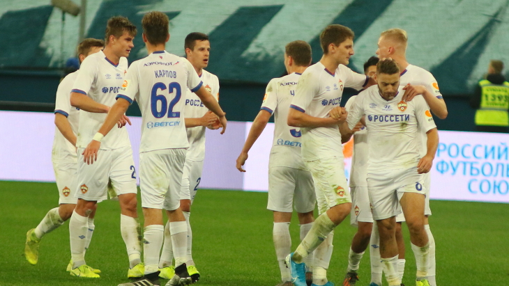 Игроки ЦСКА