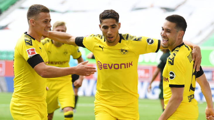 Торган Азар, Ашраф Хакими и Рафаэл Геррейру